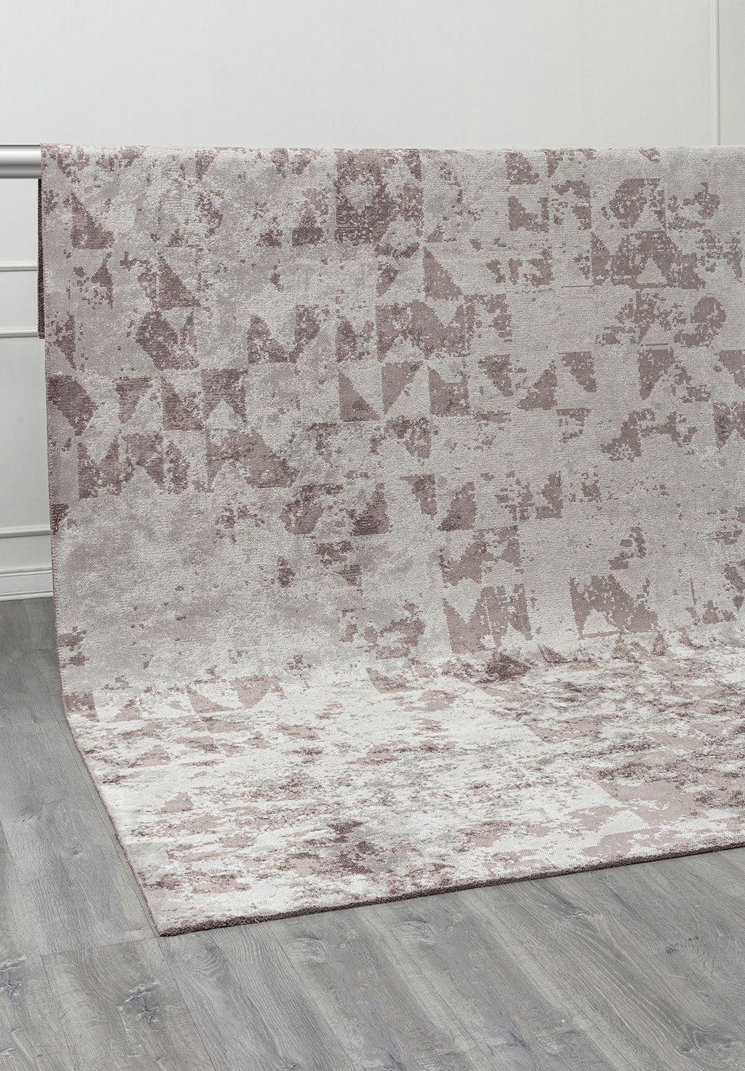 TRIANGLE Светлый GREY - Тёмный GREY Ковер